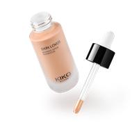 KIKO Milano Skin Lover Intensive Serum Foundation 3.5WG, Fondotinta Siero Idratante A Lunga Durata, 3.5WG Warm Gold