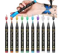 Skin Markers Surgical Pen - Sterile Medical Marking Tool | Fine Tip Waterproof Skin Marker for Precise Lines, Body Skins Preoperative Marking, Cosmetic for Beauty Procedures