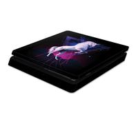 Skin MightySkins compatibile con la console Sony PS4 Slim - Unicorn Rave | Copertura protettiva in vinile resistente e unica | Facile da applicar