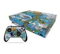 Skin MightySkins compatibile con Microsoft Xbox One X - Fantastic Voyage | Copertura protettiva in vinile resistente e unica | Facile da applicar