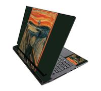 Skin MightySkins per Alienware M17 R3 (2020) e M17 R4 (2021) - The Scream | Pellicola protettiva in vinile | Facile da applicare e cambiare stile