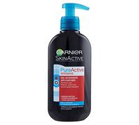 Skin Naturals Detergenza Garnier PureActive Intense, Gel Anti-Punti Neri - 200 ml - [pacco da 3]