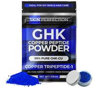 Skin Perfection - ALTA PUREZZA: il nostro peptide di rame è un ingrediente rinnovante della pelle di prima qualità con oltre il 99% di purezza, formulato per diminuire visibilmente il