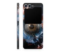 Skin protettiva compatibile con Samsung Galaxy Z Flip 6 - Eye See You - Pellicola protettiva in vinile 3M di alta qualit - Facile da applicare |