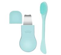 Skin Scraper, Deep Cleansing Pore Spatula, Ultrasonic Facial Tool Whitehead Removal, Gentle Nose Exfoliator for Women, Men, Home Spa, Shower Routine, Travel Skincare, Morning and Night Use