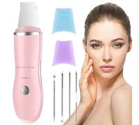 Skin Scrubber Pulitore pori, pratico detergente per il viso, per la pulizia del viso, con 1 set di aghi per acne per donne e uomini, adatto a qualsiasi tipo di pelle