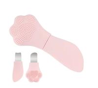 Skin Spatula - Silicone Double Ended Cleansing Scrubber | Cat Paw Face and Nose Scraper Tool for Women, Daily Skincare, Travel, Makeup Removal, Forehead, Chin, Business, Evening Routine