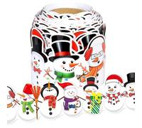 Skin Stick Trasferimenti di bordo di Natale per esterni in vetro Bacheca Sostanza di carta sicura ambientale Trasferimenti natalizi multipli