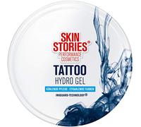 SKIN STORIES Tattoo Hydro Gel (75 ml), gel rinfrescante per tatuaggi con tecnologia InkGuard® per colori radiosi, gel di aloe vera idratante per pelli stressate