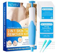 Skin Tag Removal - Kit skin tag removal 2 in 1 per rimuovere le etichette della pelle, con penna per rimuovere facilmente le etichette dalle piccole alle grandi (2 mm-8 mm)