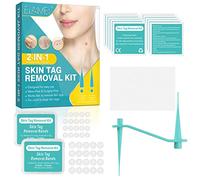 Skin Tag Removal, Set di rimozione efficace e indolore della pelle delle talpe, sicuro e facile da rimuovere da piccole a grandi (2 mm-8 mm), kit per la rimozione di etichette per la pelle fai da te a