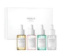Skin 1004 Il volto Siero Kit di fiale di centella del Madagascar Madagascar Centella Ampoule 30 ml + Poremizing Fresh Ampoule 30 ml + Madagascar Tone Brightening Capsule Ampoule 30 ml + Madagascar Tea-Trica Relief Ampoule 30 ml 30 ml