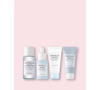 Skin1004 Set da viaggio per il viso con centella e acido ialuronico Madagascar Centella Hyalu-Cica Travel Kit - 30 ml, 30 ml, 30 ml, 30 ml