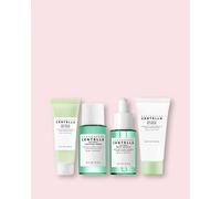 Skin1004 Set da viaggio per il viso con centella e acido tranexamico Madagascar Centella Tea-Trica Travel Kit - 20 ml, 30 ml, 30 ml, 30 ml