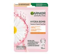 SkinActive Hydra Bomb Super Idratante Lenitiva Camomilla e Acido Ialuronico 28 gr Pelle secca e sensibile Maschera in Tessuto Garnier