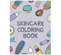 Skincare Coloring Book: Unwind and Learn: A Coloring Book for Skincare Enthusiasts