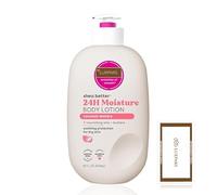 Skincare Set - Contains E.O.S Coconut Waters Body Lotion - Shea Burro idratante per pelle secca, idratazione a 24 ore con un panno di pulizia LUXPAKS