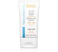 Skincyclopedia Protezione solare SPF 50, fluido solare ialuronico con ceramidi e Centella Asiatica, Sun Protection Face Fluid SPF 50, UVA e UVB, protezione solare ad alto spettro, 50 ml