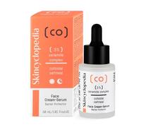 Skincyclopedia Ceramide, siero viso con acido ialuronico, 3% ceramide complesso e niacinamidi, rafforza la barriera cutanea e idrata, cura del viso altamente efficace, 30 ml