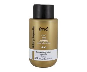 Skincyclopedia - Lozione per il corpo con peptidi, caffeina e particelle d'oro, lozione per il corpo, lozione per il corpo, lozione idratante per uomo e donna, dermatologicamente testata, 300 ml