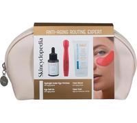Skincyclopedia Set regalo per donne, anti-invecchiamento, set regalo di bellezza con siero retinolo, rullo occhi retinolo e crema SPF 50 + 2 cuscinetti per gli occhi, perfetto regalo di compleanno
