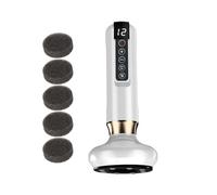 Skinea Massaggiatore Anticellulite Professionale, 12 Livelli Di Aspirazione Regolabile Elettrico Anti Cellulite Massaggiatore per Corpo, Glutei, Braccia E Gamb (Bianco)