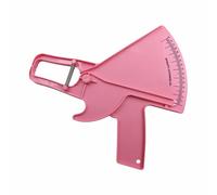 Skinfold Caliper, misura accurata del grasso corporeo, 0-80 mm, per misurare il grasso corporeo, per misurare il grasso corporeo, tester per fitness e perdita di peso (rosa)