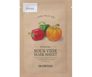 Skinfood Paprika Sous Vide - maschera per il viso su tessuto 18 g