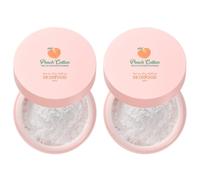 SKINFOOD Peach Cotton Multi Finish Powder Big Size 15g2pz - SPEDIZIONE GRATUITA