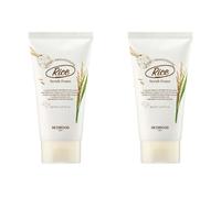 SKINFOOD Riso Daily Brightening Scrub Foam 150 ml 2 pezzi - SPEDIZIONE GRAT...