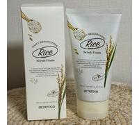SKINFOOD Riso Daily Brightening Scrub Foam 150 ml Schiuma Detergente Cosmetic...
