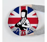 Skinhead Bambina Union Jack - Cuscino Rotondo - Due Taglie Disponibili