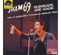 skinheads are magic - live in stockholm 02/02/1980 (red marbled vinyl)