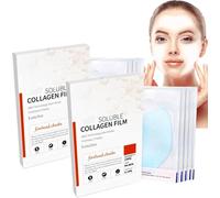 Skinifyx Hydrolyzed Collagen Patches, Hydrolyzed Collagen Patches Neck, Skinifyx Soluble Collagen Film, Korea Highprime Collagen Soluble Film Face Mask, for All Skin Types (2box)