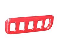 SKINII Interior Decorative per Smart 453 per Fortwo per Forfour Fari Regolare Il Pannello degli Interruttori Decorazione Copertura Accessori Interni Auto Interterior Accessori(Red 6)