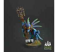 Skink Starpriest Seraphon COMMISSIONE dipinto