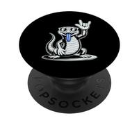 Skink - Terrario punk rock rock in metallo pesante PopSockets PopGrip Adesivo