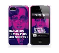 Skinkin - Cover per iPhone 4, motivo: Vian di Fists e lettere