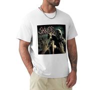 Skinless Trample The Weak American Death Metal Band Music Casual Round Neck T Shirt White XL