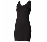 Skinni Fit - Canotta Extra Lunga Basica Tinta Unita - Donna (RW1366)