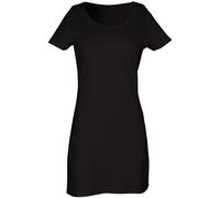 Skinni Fit - Maglia Extra Lunga Maniche Corte Casual Estiva - Donna (RW1374)