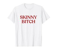 Skinny Bitch Shirt Y2K Aesthetic Trendy Maglietta