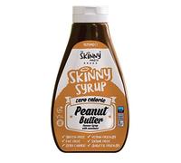 Skinny Foods Zero Calorie Skinny Syrup Sauce Carb Free Fat Free Sugar Free 425ml (Peanut Butter Syrup)