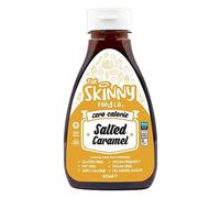 Skinny Foods Zero Calorie Skinny Syrup Sauce Carb Free Fat Free Sugar Free 425ml (Salted Caramel Syrup)