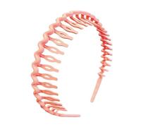 Skinny Resin Teeth Headband, Fashion Hair Hoop, Teeth Grip, 14 x 12,5 cm Lightweight Hairpin Accessory for Workout, Home, Office Styling Versatile Piece Elevates Everyday Hairstyles