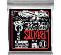 , Skinny Top/Heavy Bottom Slinky Coated Titanium RPS, Corde per Chitarra Elettri