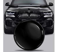 SkinoEu Stemma tuning cofano anteriore baule 82 mm compatibile con BMW emblema 51767288752 Nero EX 13