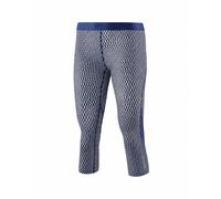 SKINS DNAmic Leggings Capri a Compressione 3/4 Donna Navy/Bianco Taglia S