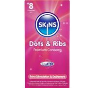 Skins - dots & ribs premium condoms confezione da 8