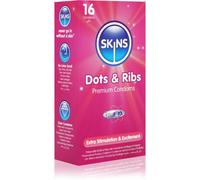 Skins Dots & Ribs preservativi Vanilla 16 pz